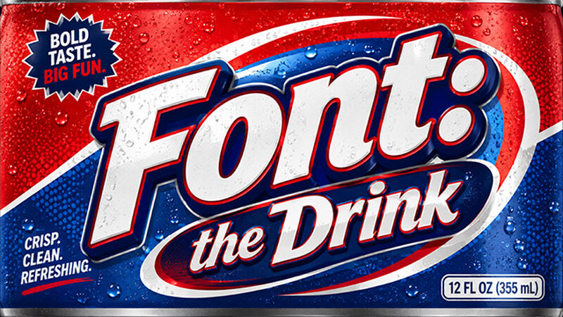 Font: The Drink